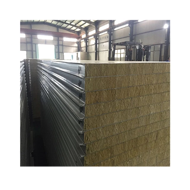 Cheap price rock wool panel clean room panel manufacturer for clean room project