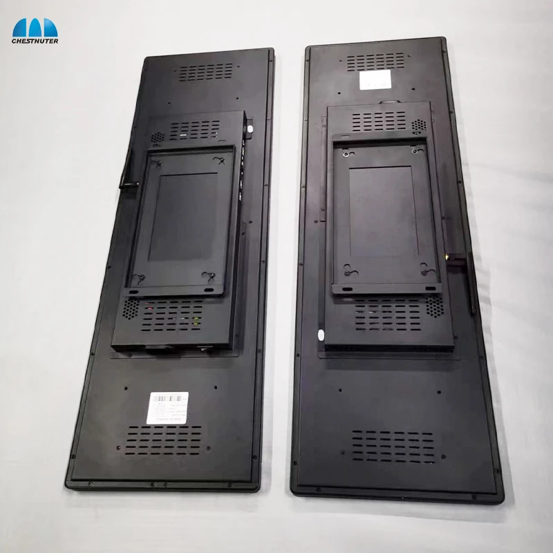 28.6 Inch Smart Shelf Ultra Wide Monitor Indoor Supermarket Stretched Bar Lcd advertising screen stretch bar lcd display