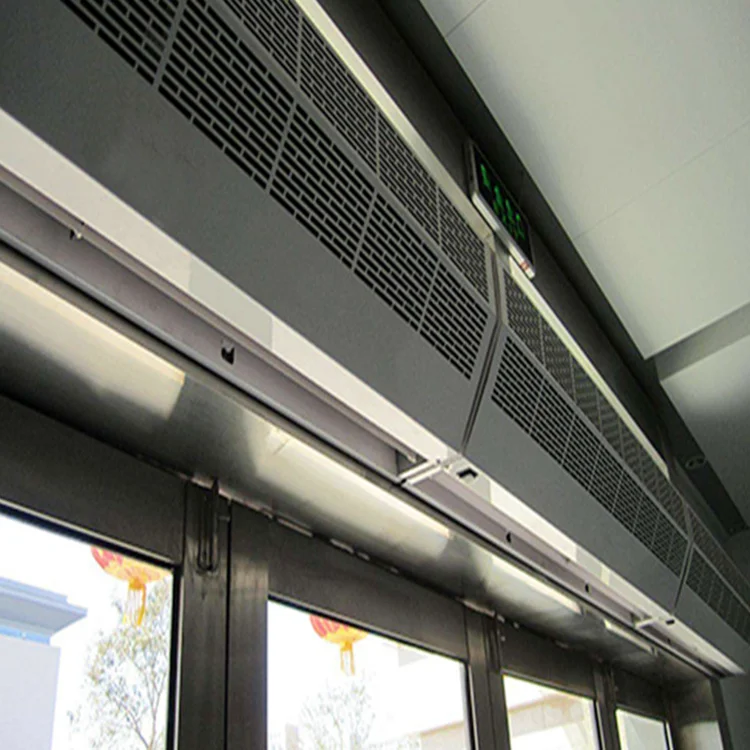 Explosion-proof industry air curtain with cold heating wind warehouse shopping mall commercial air curtain for door