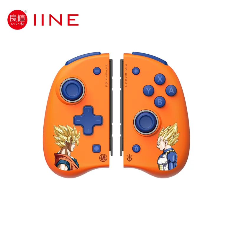 IINE Elite Wireless Controller for Nintendo Switch/Switch OLED Replacement for Switch L/R Joypad With 8 Colors Adjustable Lights