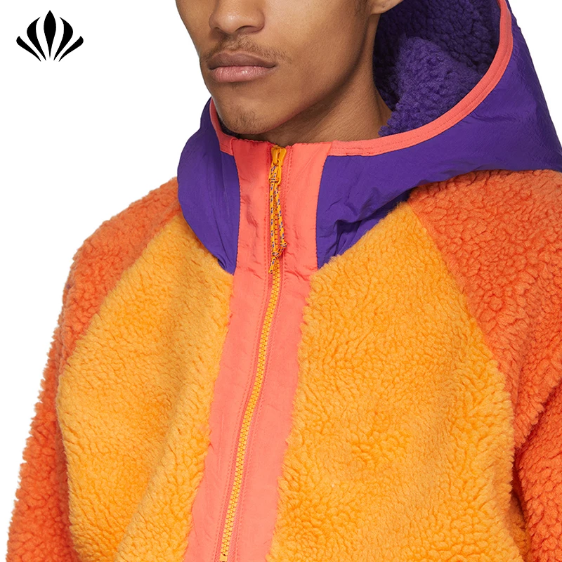 Classic Baseball Hoodies Men Spring Warm Patchwork Contrasting Color Half Zip Tracksuit Closure Pullover Men Zipper Hoodies