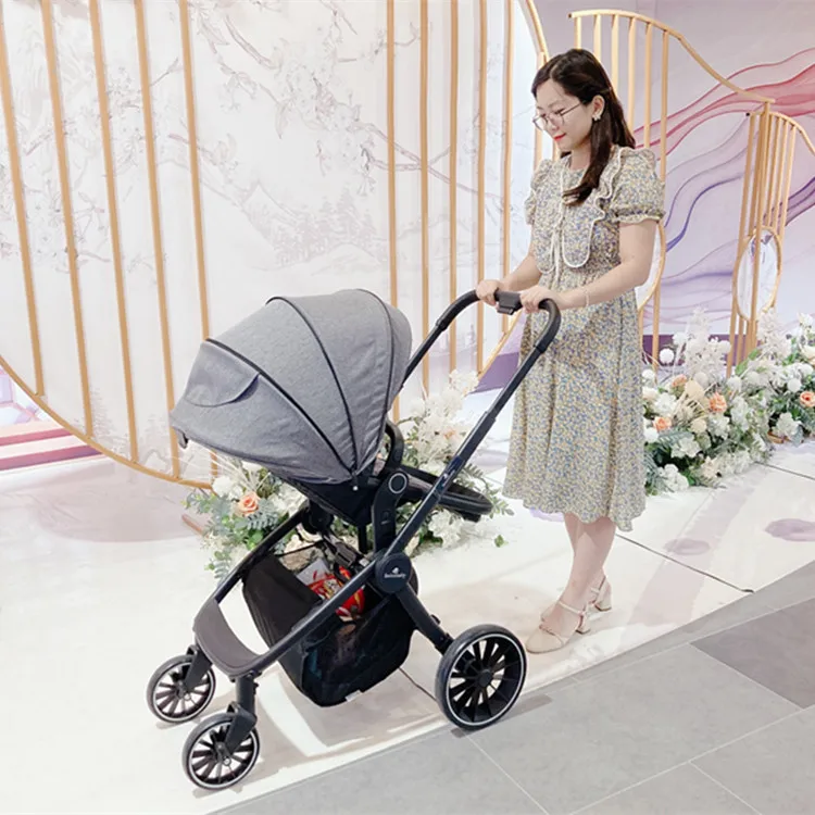 
Amazon Top Seller Hi-tech Certified 3 in 1 Travel System Baby Pram Carriage Baby Fond Carrier Stroller for Baby 