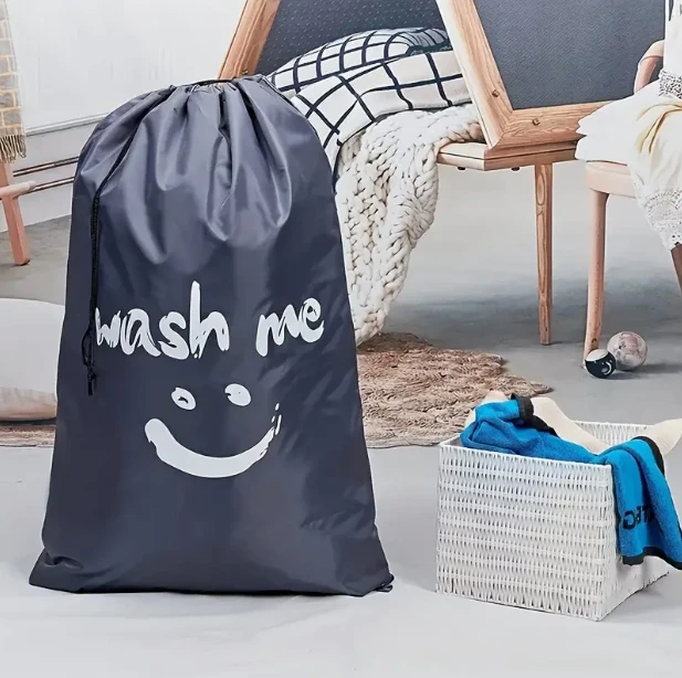 Travel Laundry Bag, Dirty Clothes Organizer, Large Versatile Drawstring Pouch