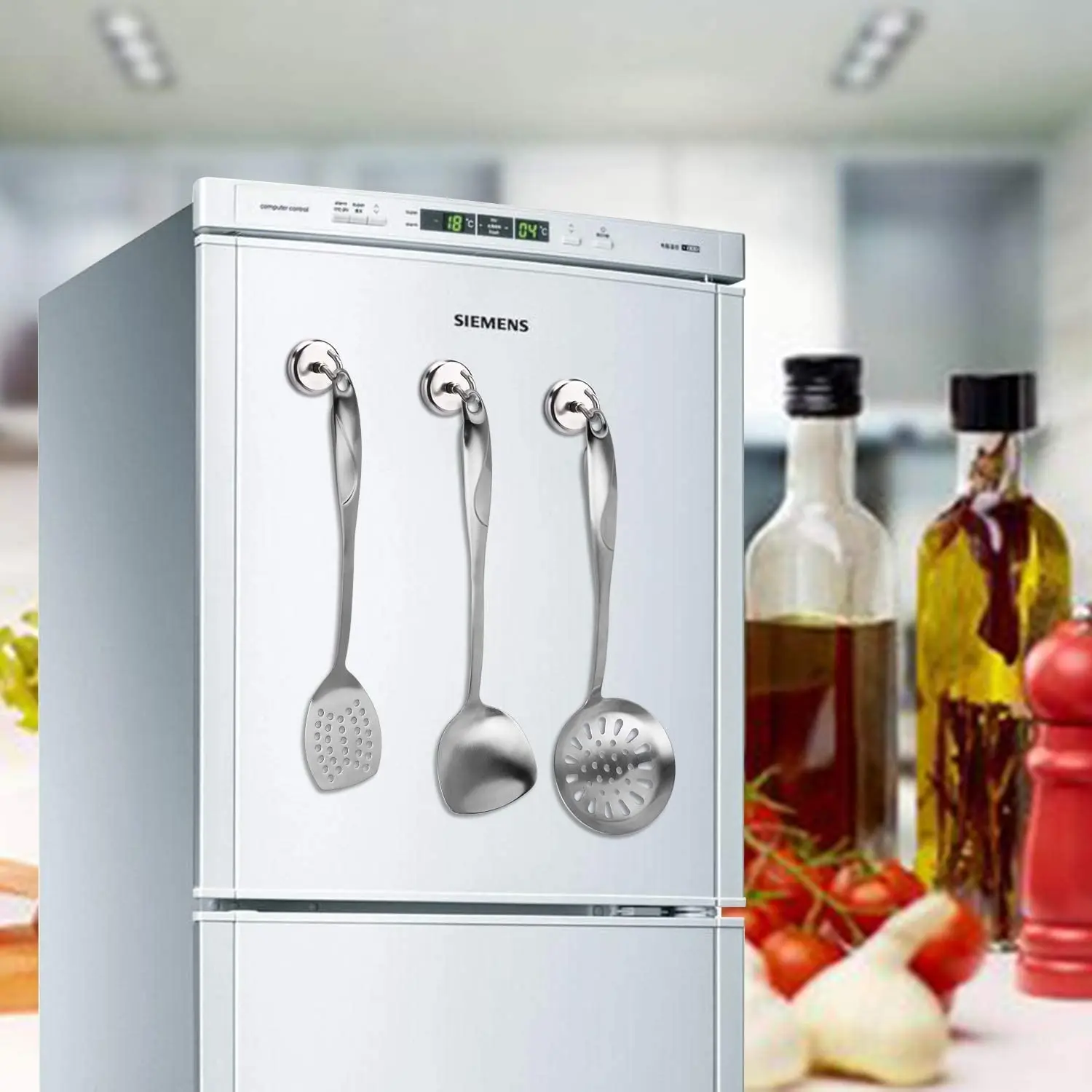 High Quality Cheap Price 25LBS Magnetic Hooks Strong Neodymium Rare Earth Magnet Hooks For Fridge whiteboard