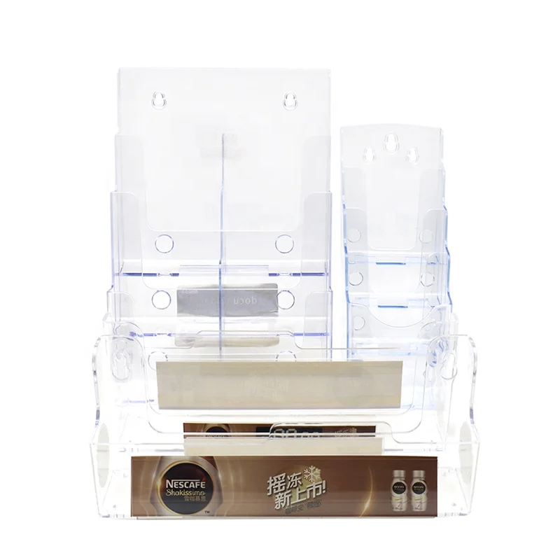 OEM ODM Plastic Display Racks Acrylic Different Sizes Retail Home Advertising Storage Display Cabinet Manufacture Factory