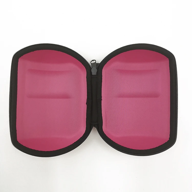 Custom Hard Shell Small EVA Case EVA Zipper Bag Hard microphone travel Case For Wireless Microphone