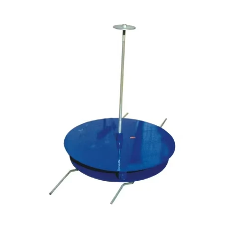 Steel Turntable Device Laying Bracket Vertical Type Cable Drum Reel Stand Hardware Product