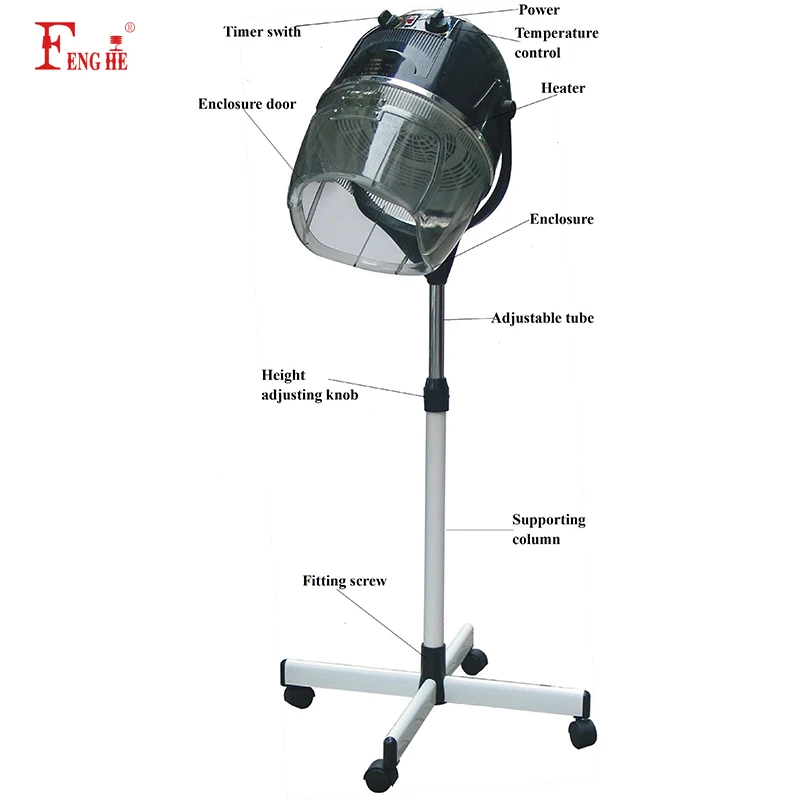 salon equipment vertical hair dryer ion industry for styling