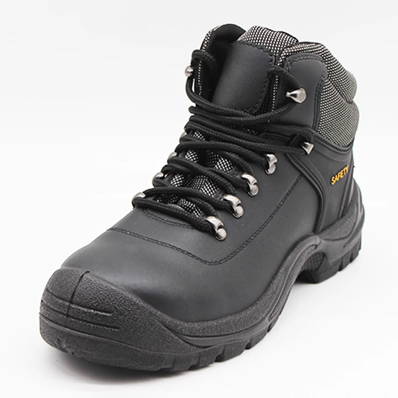 Cow split leather sport safety shoes china factory work shoes