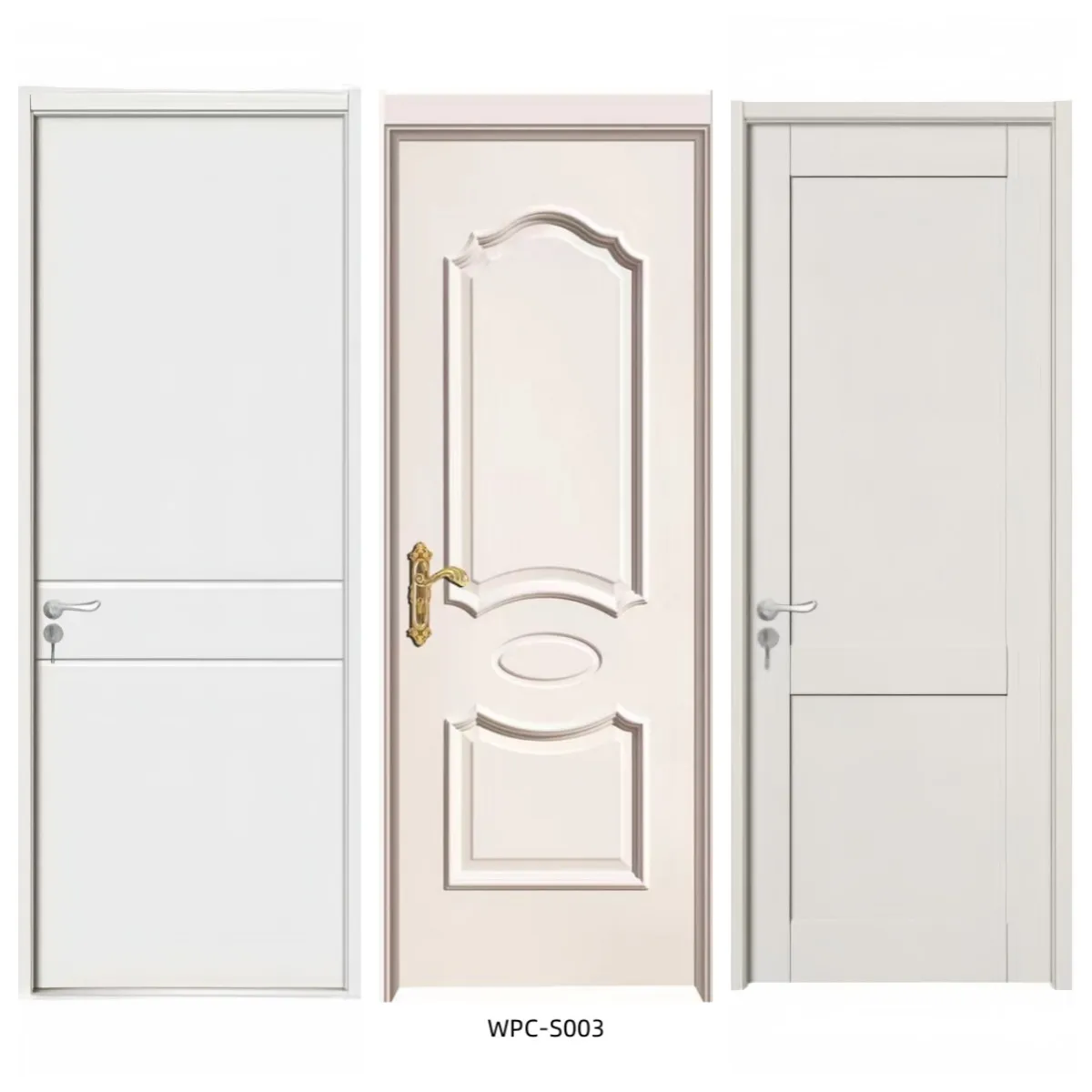 Waterproof WPC Door Frame 10/12/14/20/24CM Types Interior Door Frames Made In China With Low Price