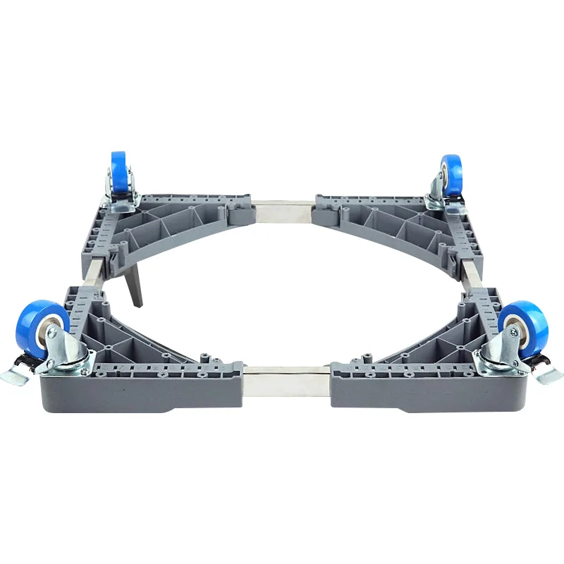 support steel custom feet multifunctional movable roller fridge mobile wheels cabinet stand washing machine adjustable base
