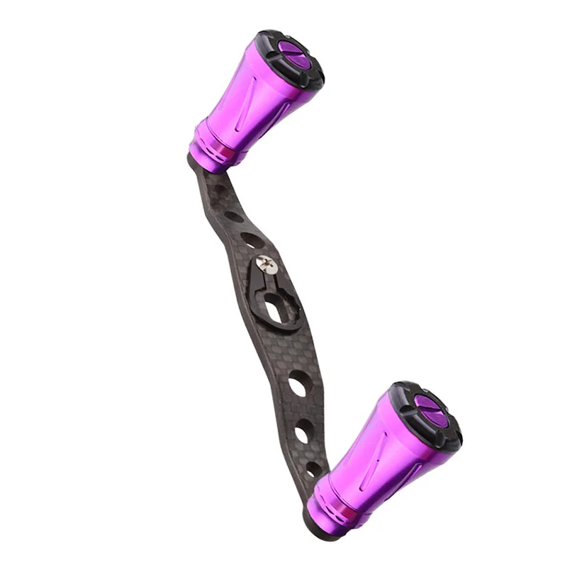 Rocklure Fishing Reel Handle Carbon Fibre Aluminum Alloy Knob For Baitcasting Reel Fish Reel Tackle Accessory