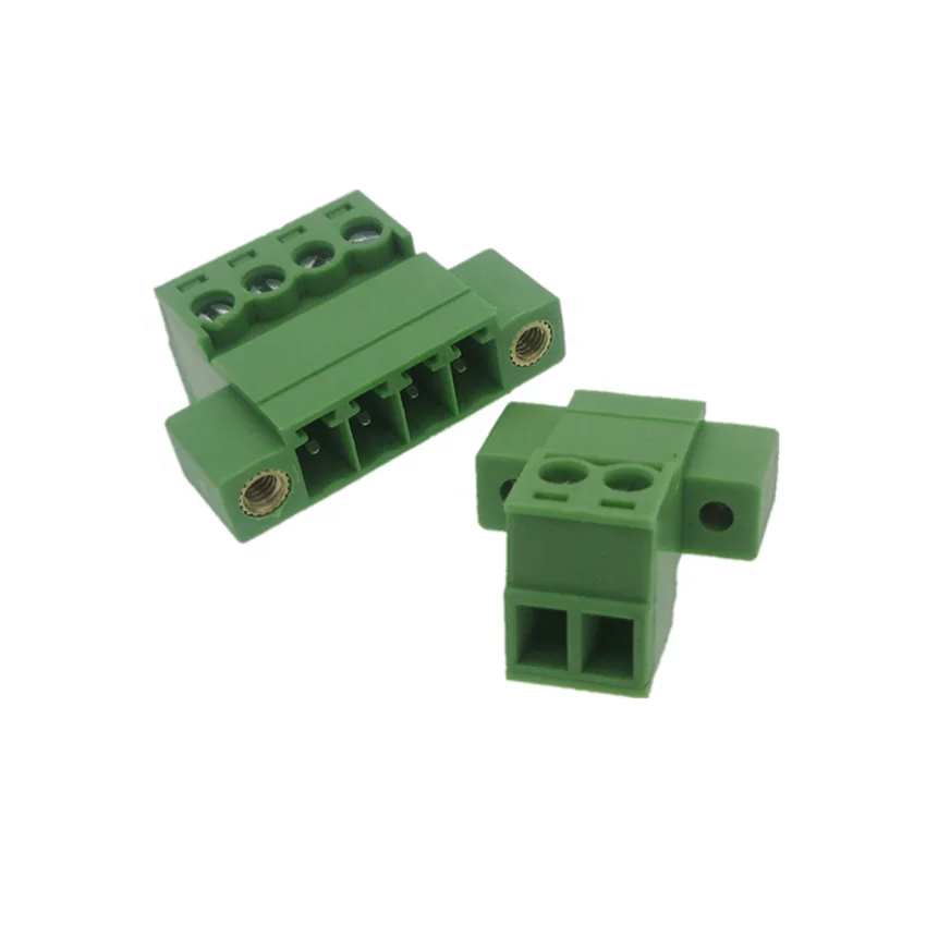 factory sale 3.81mm pitch through wall terminal block connector KF2EDGKRM