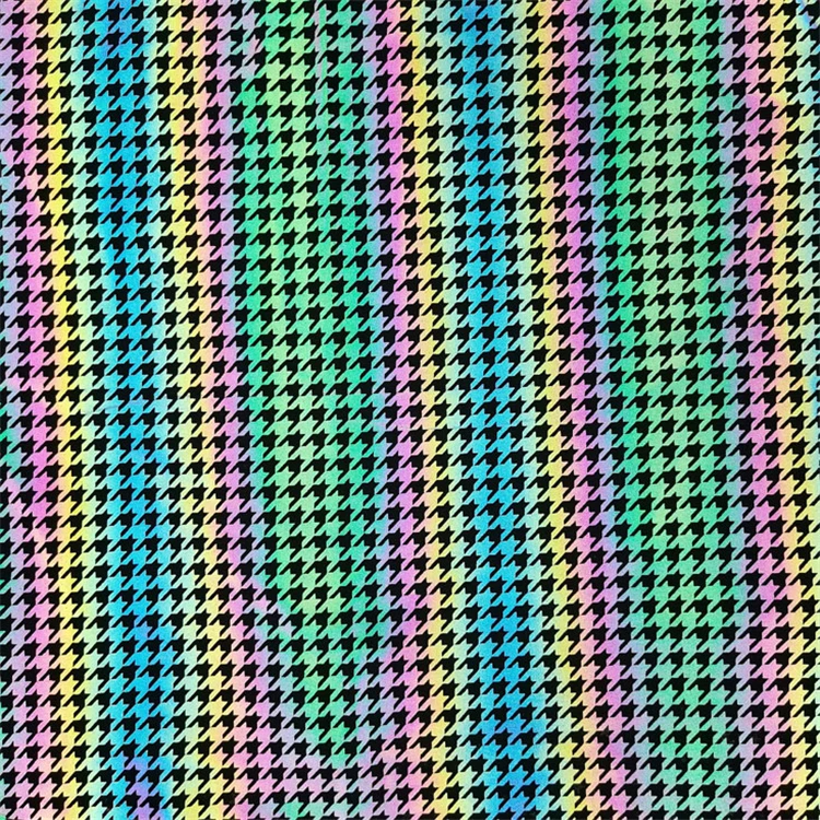 High Visible Lycra Printed Reflective Knitting Fabric for Making Jackets