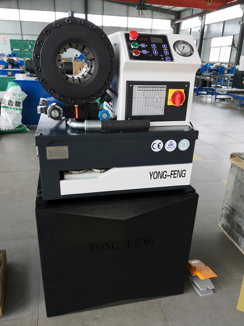 rubber hose hydraulic crimper   Y120 yongfeng  hose crimping machine