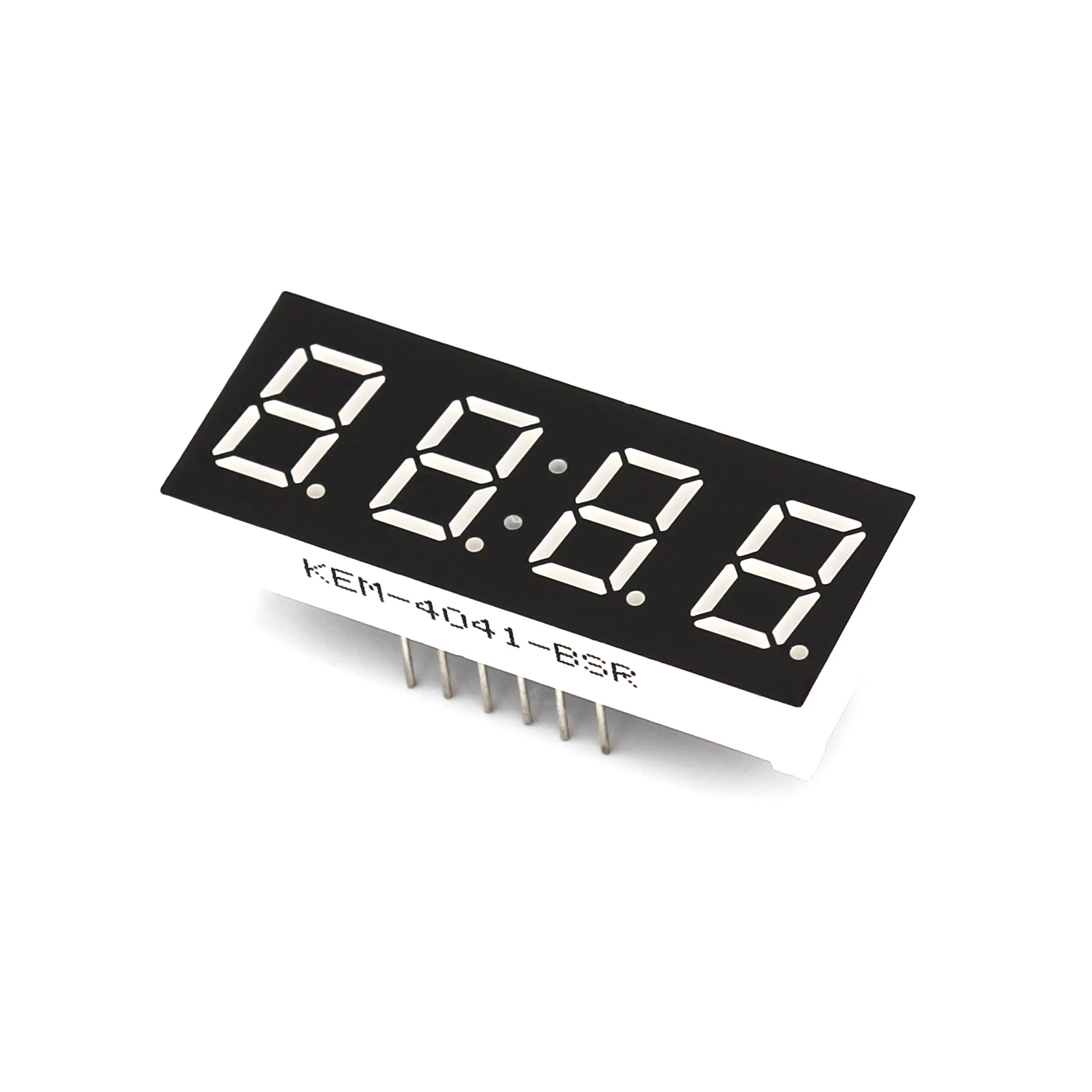 High quality 0.4 inch 4 digit 7 segment led display red green