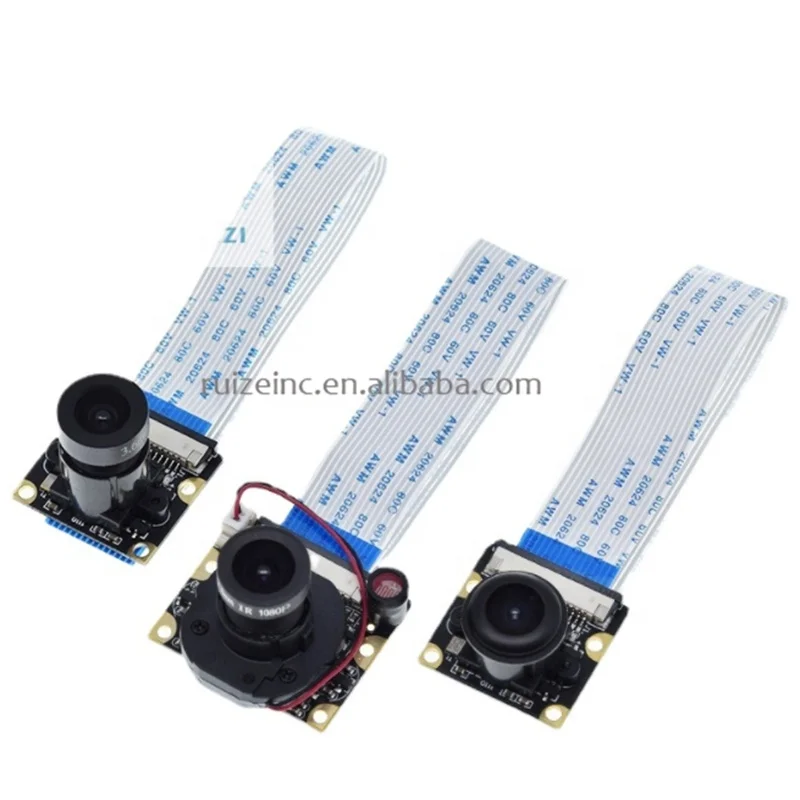 Adjustable Wide Angle Fisheye Lens Night Version Camera Module 5MP 1080P Webcam OV5647 Sensor For Raspberry