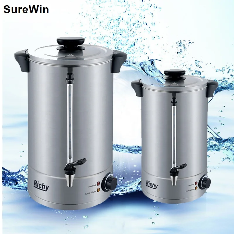 10L small water boiler for tea stainless steel catering water boiler factory for school restaurant appliance in Foshan