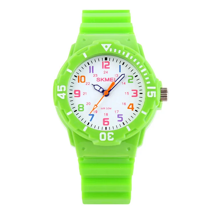 Best kid watches Skmei 1043 kid watches quartz students Jelly wristwatches waterproof cheap children watches