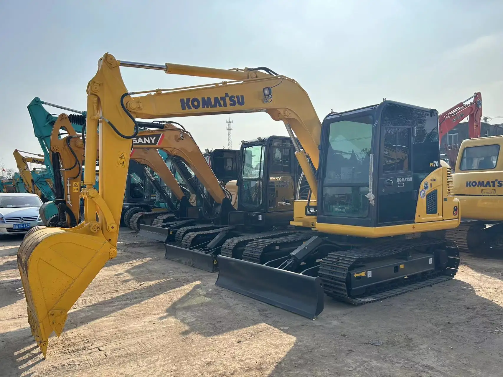 Hot Market Sale Original Japan Komatsu PC70-8 7T With Excellent Performance Good Condition Best After-Sales Service Lowest Price