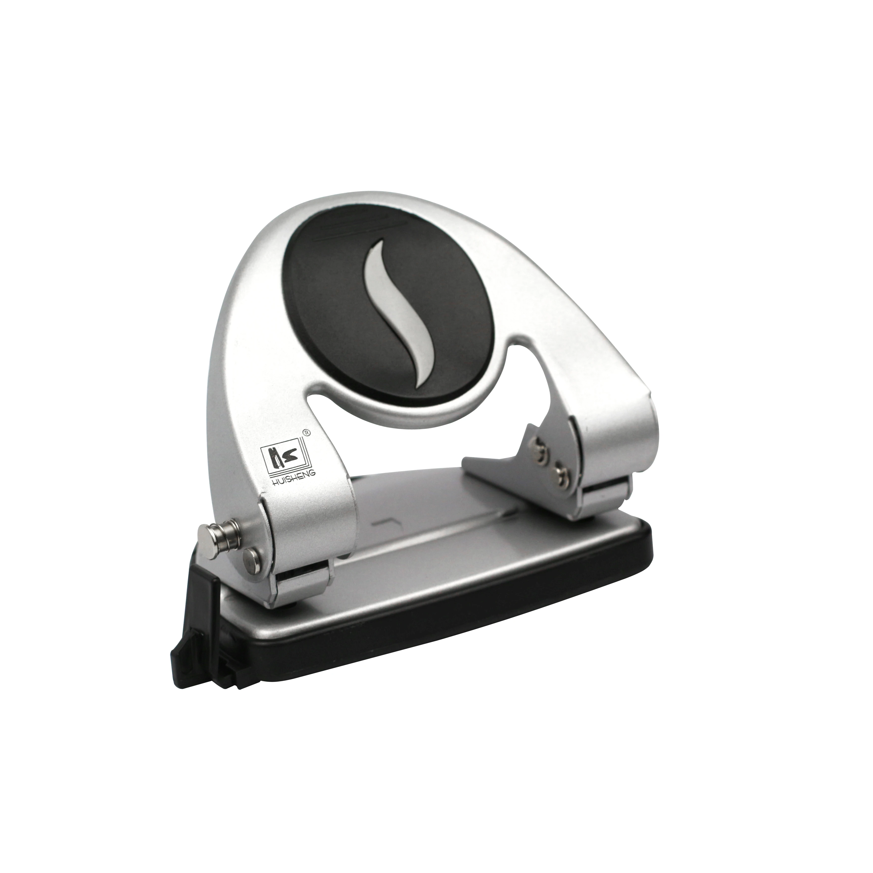 Дырокол для бумаги металлический 20 листов с самоблокировкой