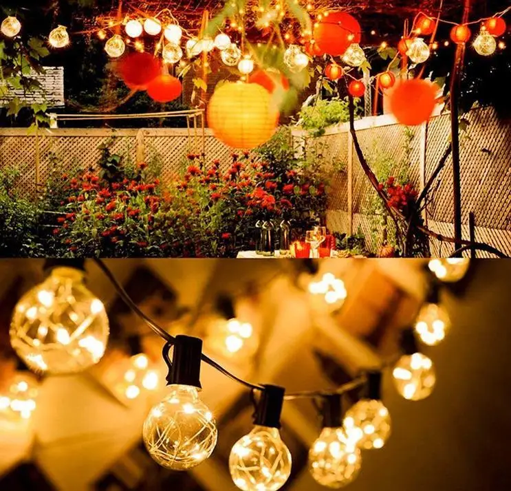 G40 led bulb G45 copper wire bulb outdoor string light LED Light Strings