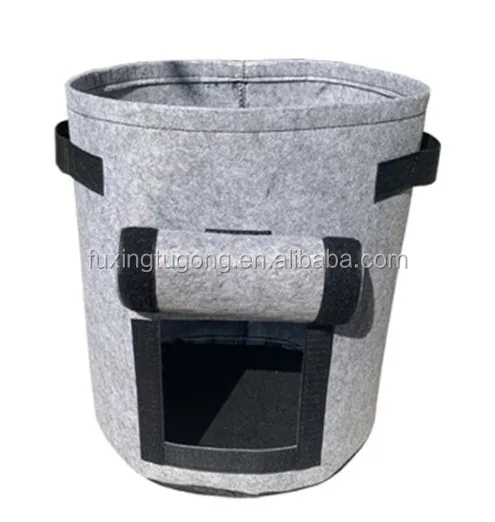 1/2/3/5/10/15 planter grow bag tree seeding pot fruit fabric plant pots Flower pot 100 gallon grow bags for planting vegetables