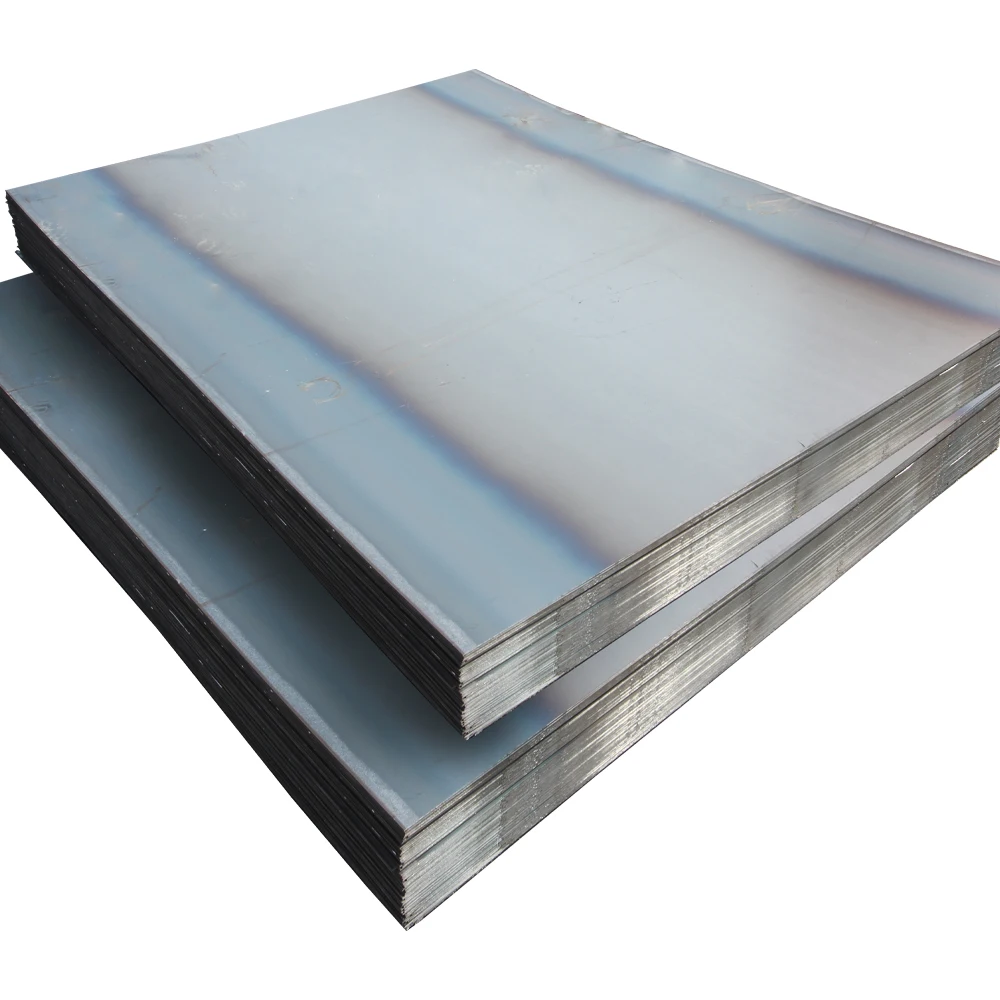 Astm A36 Черная мягкая Углеродистая стальная пластина для строительства SS400 горячекатаная стальная пластина