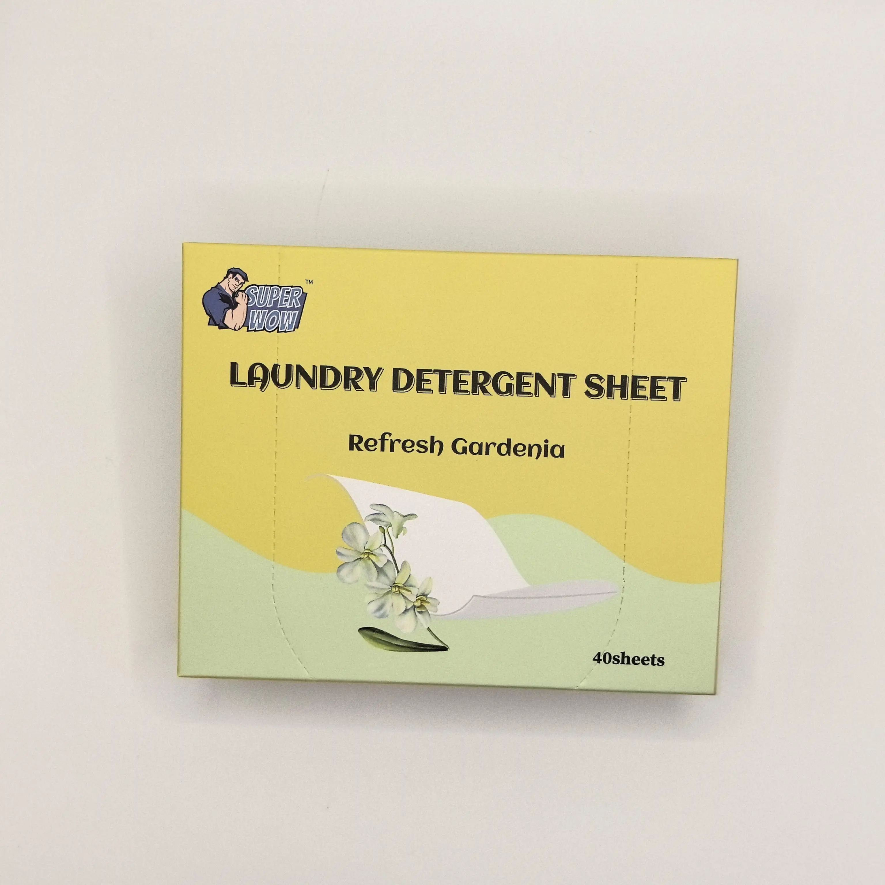 Natural Detergent Non Detergent Powder Plastic Free Biodegradable Laundry Detergent Sheet