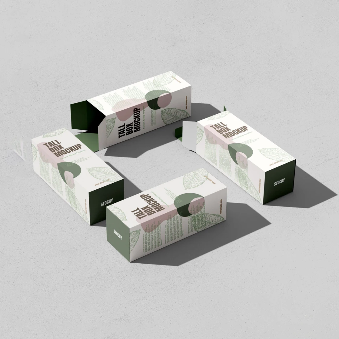 2024 Hot sell Custom Paper Box for Makeup Skincare Cosmetic Product Packaging Box support UV and hot stamping