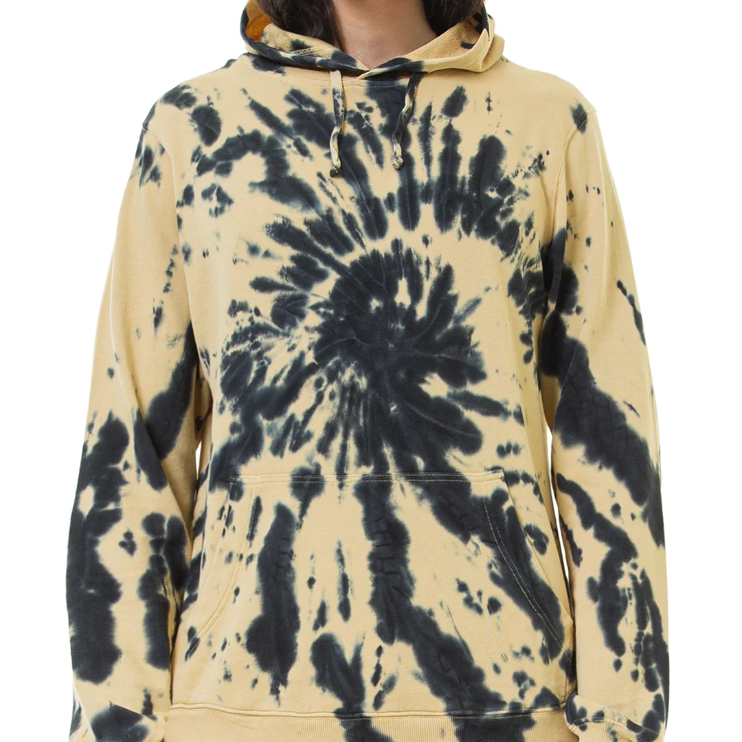 Hight Quality 100% Cotton Cool Pullover Sweaters Sweatshirt Casual Street Style Tie Dye Unisex Hoodie