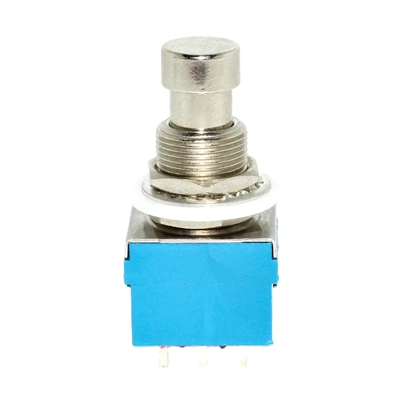 
 Хорошее качество 3PDT 9-контактный разъем PCB для гитары для создания спецэффектов Stomp Переключатель педаль коробка ножной переключатель  