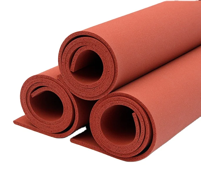 high temperature resistant natural silicone rubber foam sheet high elasticity silicone foam sheet