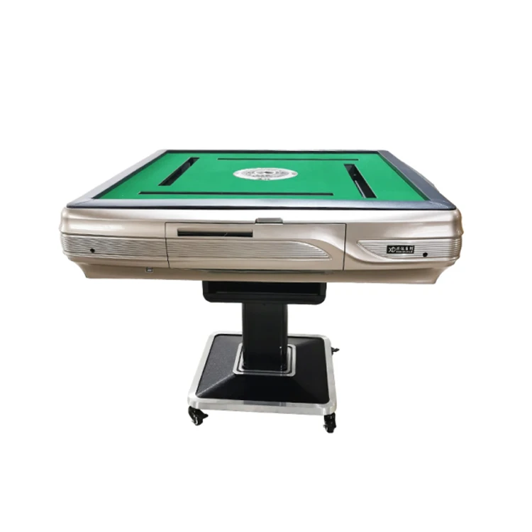 Easy to Install Casino Mahjong Machine Automatic Shuffling Folding Table