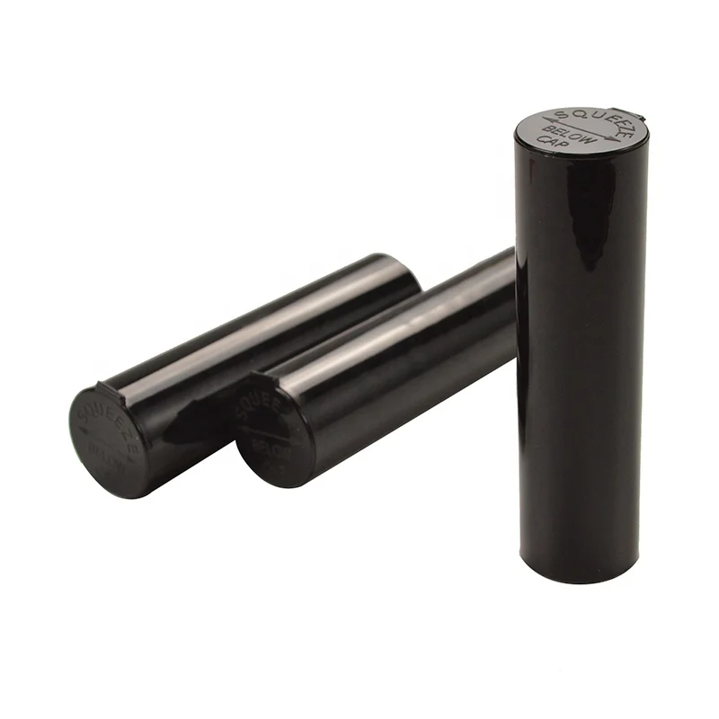 Wholesale PP Plastic Joint Tubes Clear Packaging CR 116MM Pop Top Childproof Tube With Lid