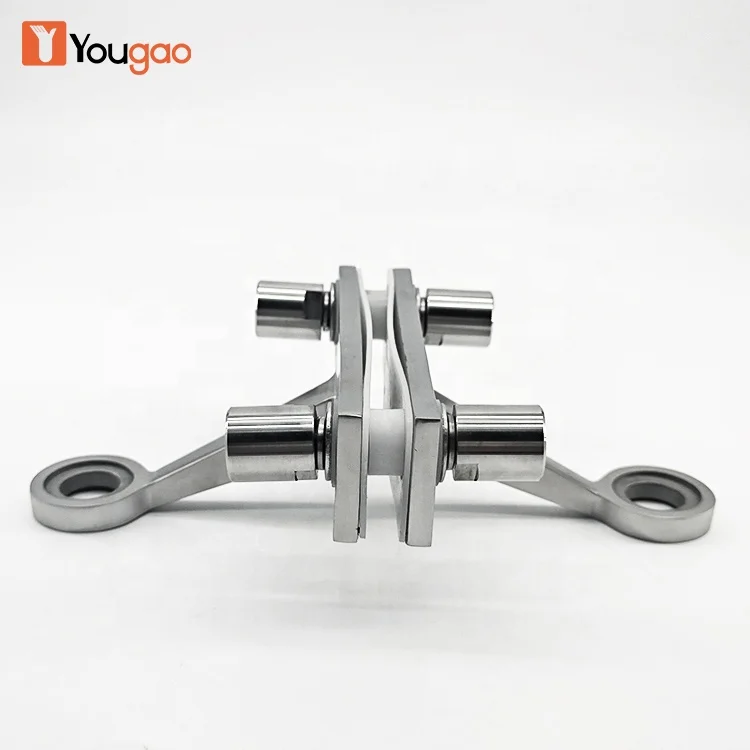 China stainless steel glass spider fittings curtains accessories
