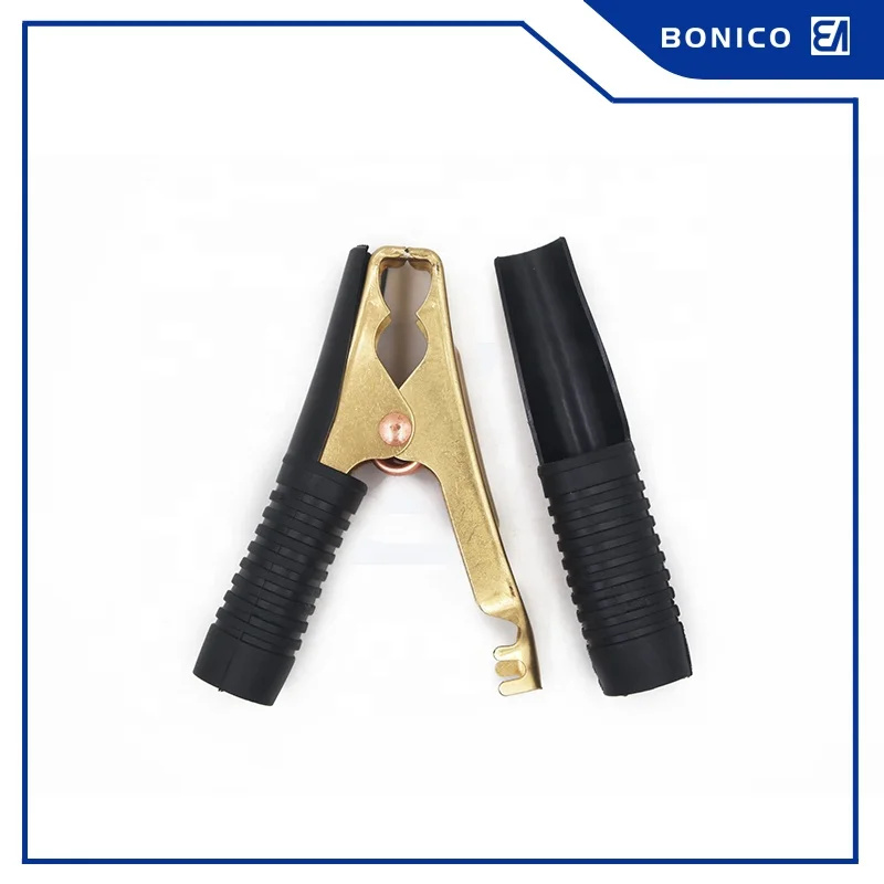 100 А 90 мм Материал из чистой меди ПВХ изолированный зажим для плоской батареи среднего размера для автомобиля