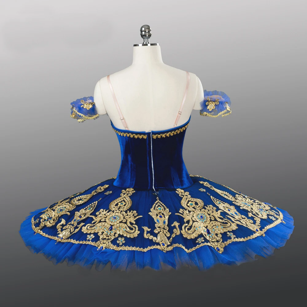 Girls ballet tutu  adult customized classical gold fairy dance dress  women competition 12 layers Ballet  tutu professional