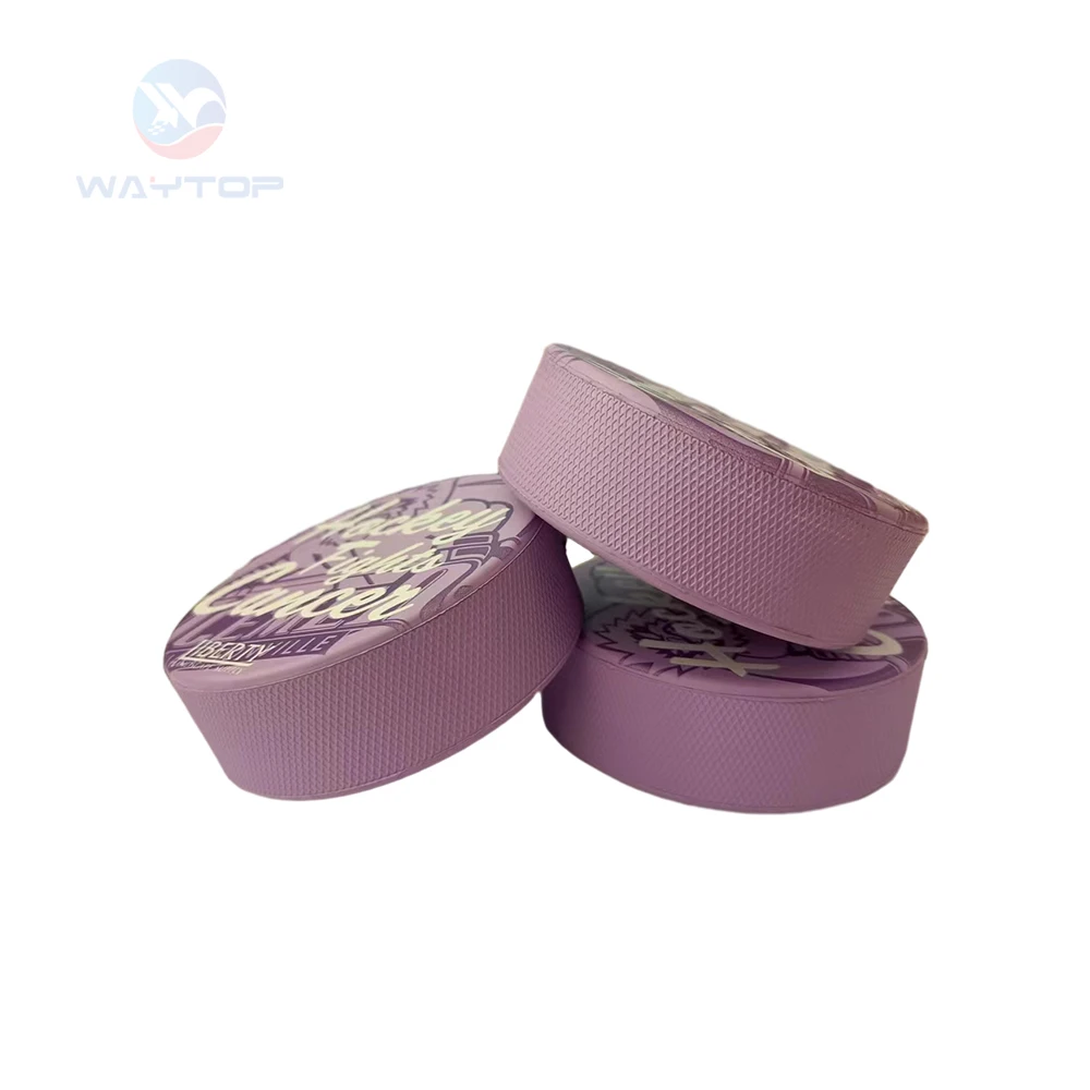 Wholesale Street Land Custom logo Custom Ice Hockey Puck Official