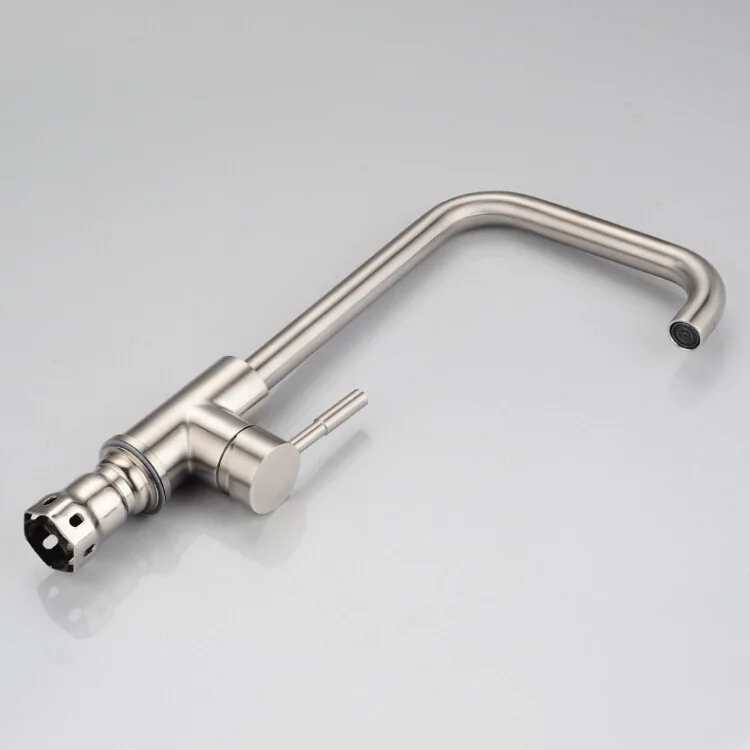 grifo monomando cocina fregadero plastic water mixer faucet ceramic cartridge single lever hot cold kitchen faucet made in china