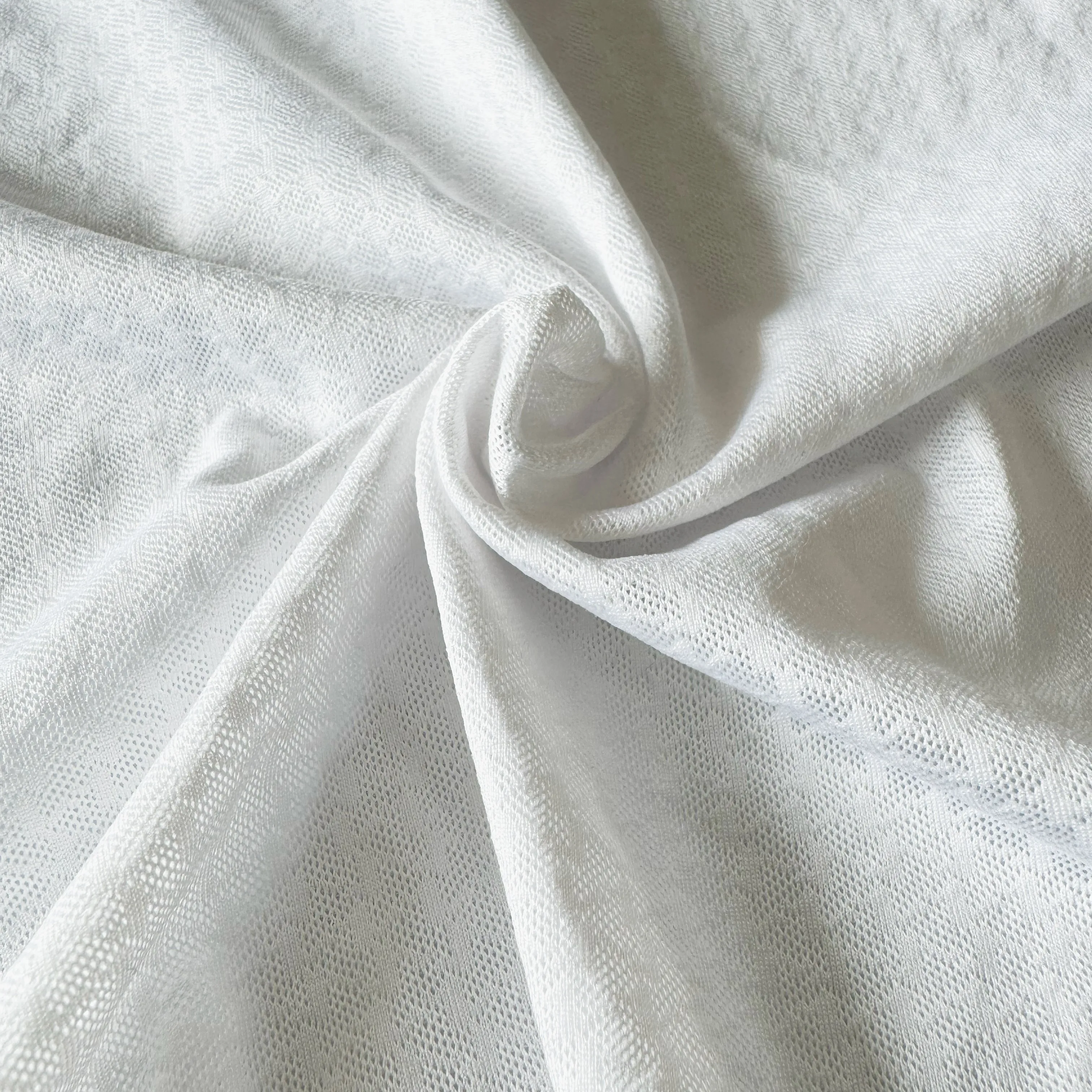 Китайские товары, одежда для велоспорта из полиэстера, жаккардовая ткань белого цвета для одежды