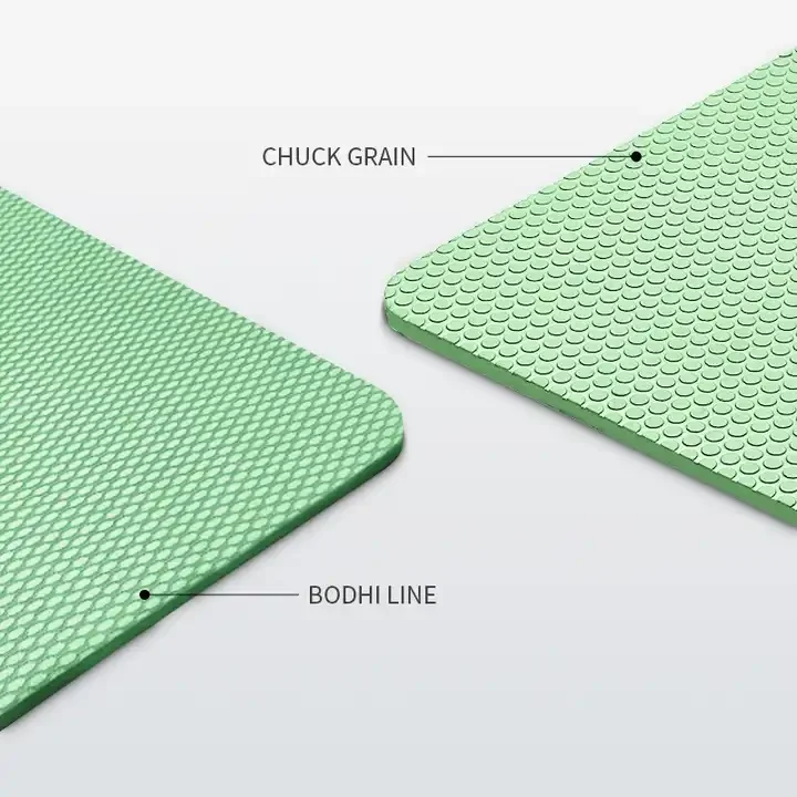 Eco - Friendly TPE Non Slip Folding Pilates Mat Travel Fitness Foldable Yoga Mat