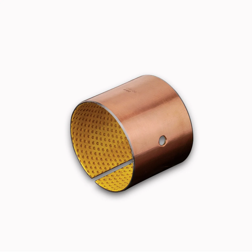 auto starter motor parts tractor bushing clutch pedal Casting oil free bushing graphite inserts sleeve bronze bush