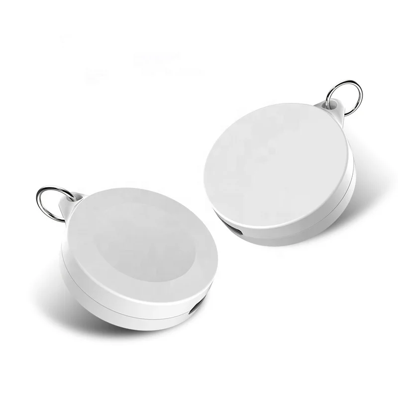 Portable Magnetic Keychain Wireless Charger Watch For Apple Watch Charger for iPhone Cable