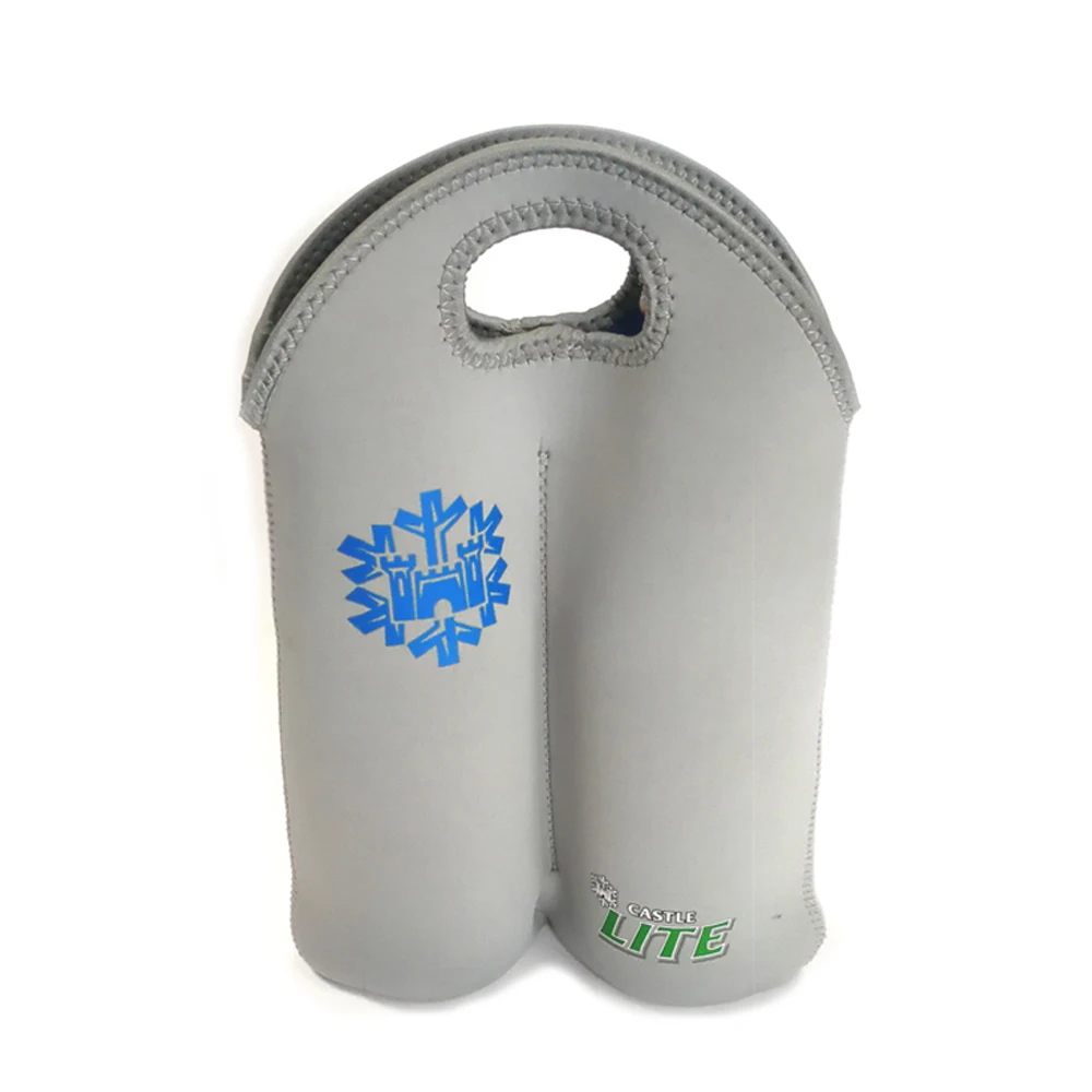 New Design 2 packs Insulated Neoprene Wine Bottle Holder in thickness 5mm
