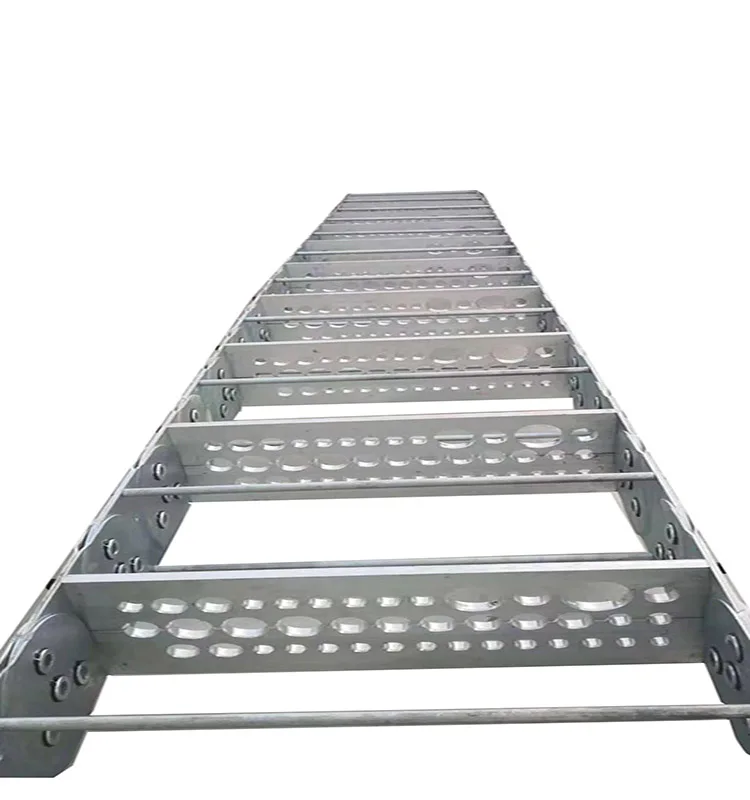 Heavy Loading Wire Tracking Cable Steel Drag Chain Links