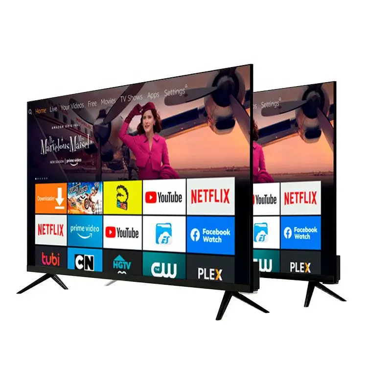 Заводская цена нормальный телевизор с пользовательским логотипом OEM 4K android tv 24 дюймов smart 32 40 43 50 55 65 75 85 led