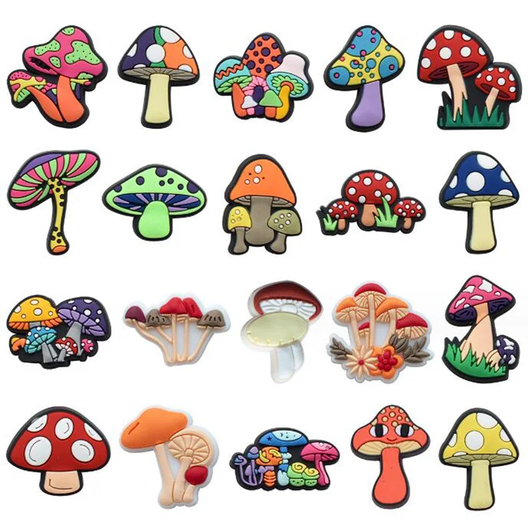 Anime custom shoe charms decoration More than 20000 design available soft halloween PVC shoe charms for Croc