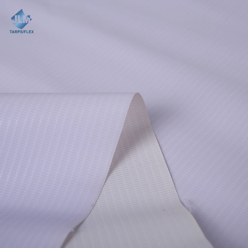 10 Feet White PVC Flex Banner Rolls  High Quality Plain Frontlit 340 GSM Glossy Matt Finish for Digital Printing