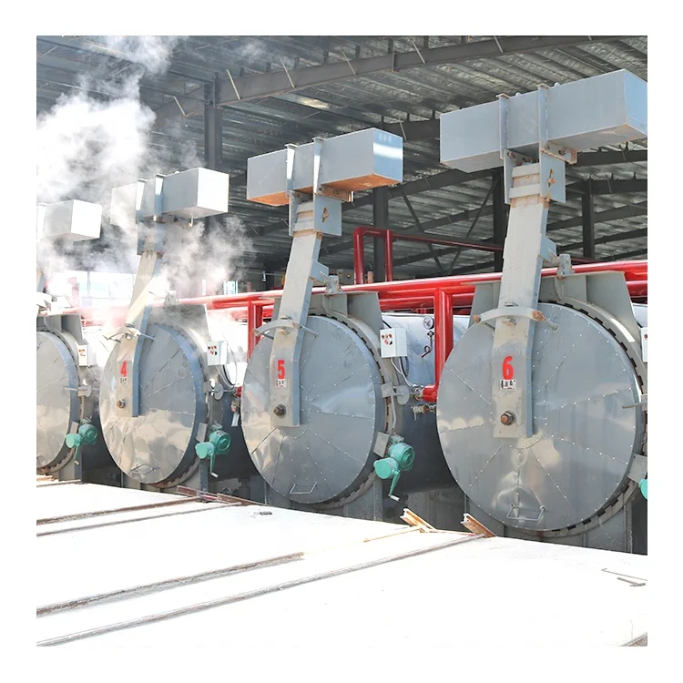 Autoclave gas block line and gas block plant